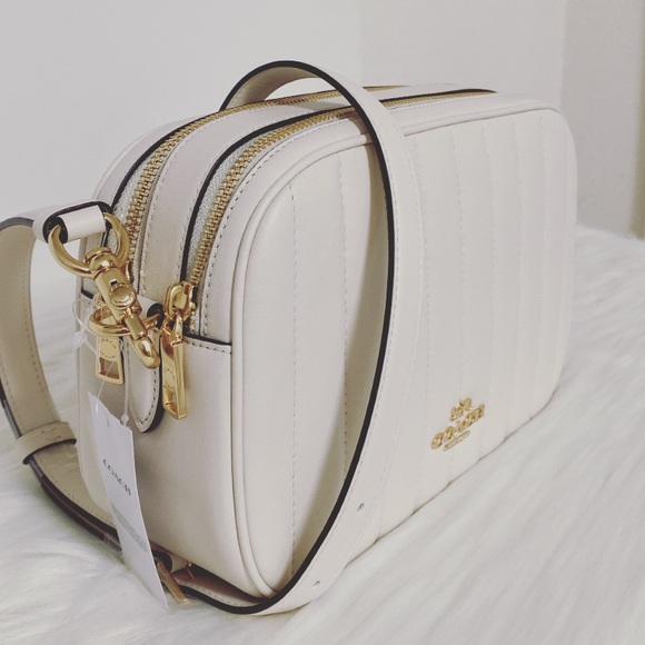 New💃Coach Jes Crossbody With Linear Quilting - Picture 2 of 11
